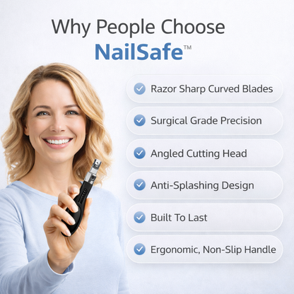 NailSafe™ Professional Toenail Clipper